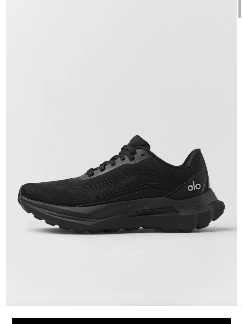 ALO Yoga Runner Unisex Shoe 8.5 Women 7 Men